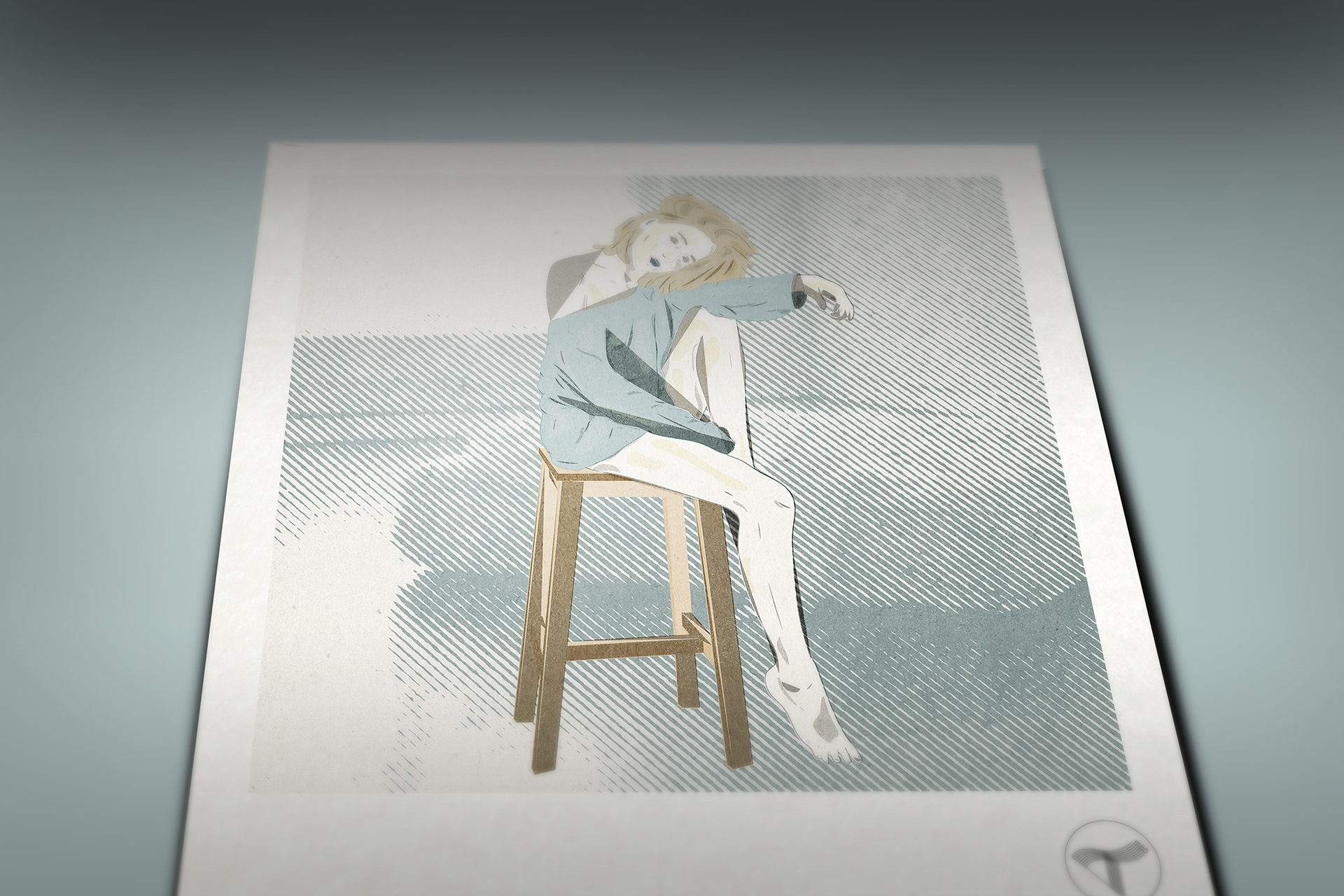 girl bench